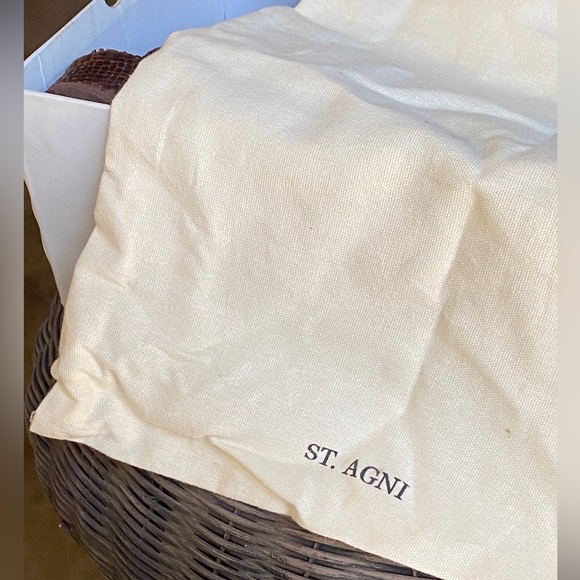 Size 42 ST. AGNI  Brown flat form sandal - Picture 5 of 9